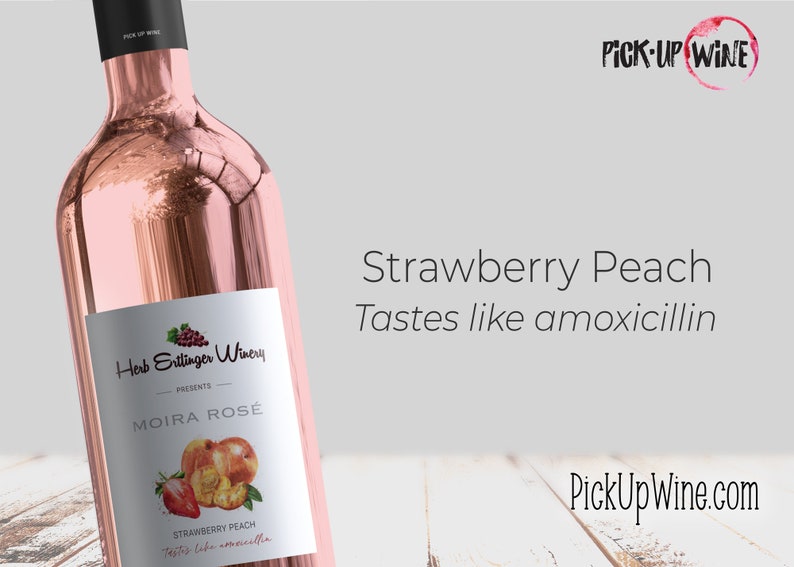 Herb Ertlinger Fruit Wine Parody Moira Rose Wine Label Etsy