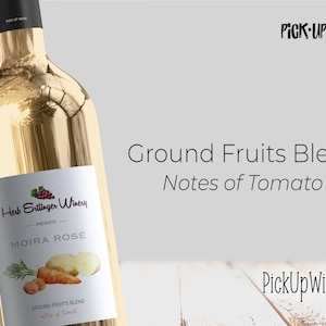 Wine bottle label Schitt's Creek - Ground Fruits Blend