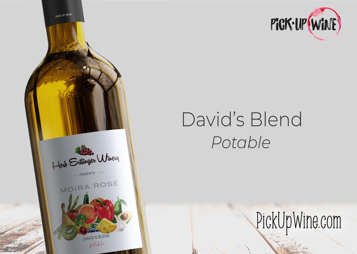 Herb Ertlinger Fruit Wine Parody Moira Rose Wine Label Etsy