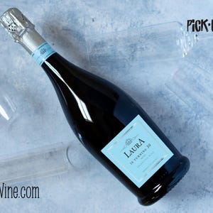 Custom La Marca Prosecco Label – Personalized Champagne Sticker for Weddings, Birthdays & Special Events