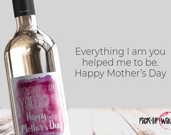 Happy Mother’s Day • Thoughtful Mother's Day gift from son or daughter •  Gift for mom • Everything I am