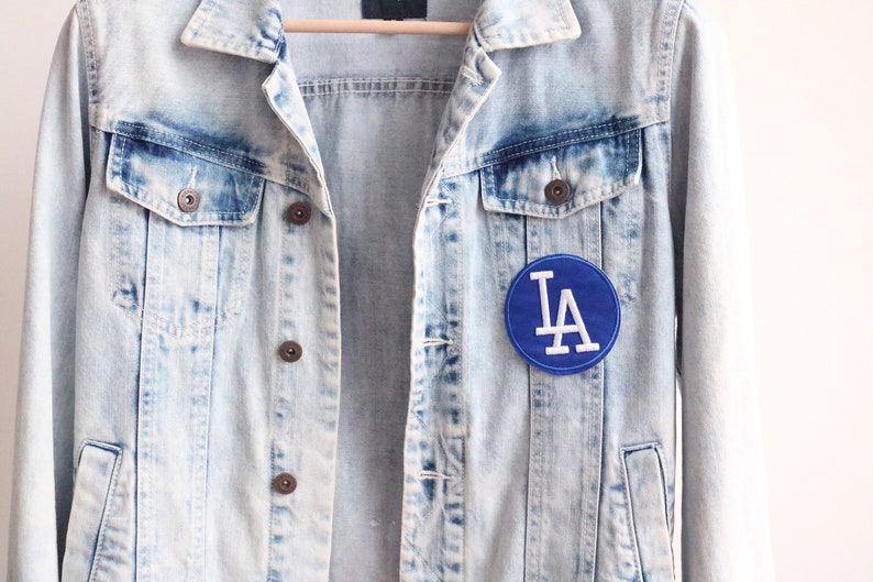 Sew on patch,for jacket,for mask,for backpack, LA patch,Los Angels patch,iron on patch,embroidered patch,applique