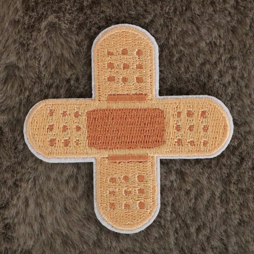 Band-aid Patchbandage Patch Iron on Patchembroidered - Etsy