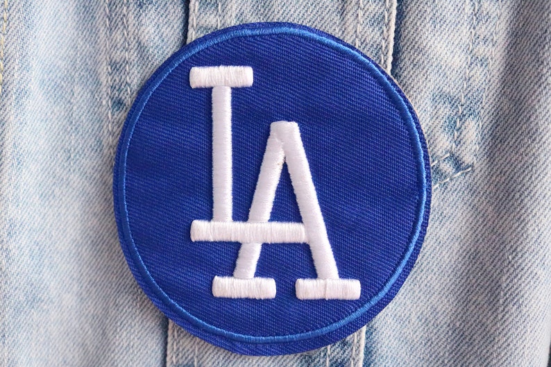 Sew on patch,for jacket,for mask,for backpack, LA patch,Los Angels patch,iron on patch,embroidered patch,applique