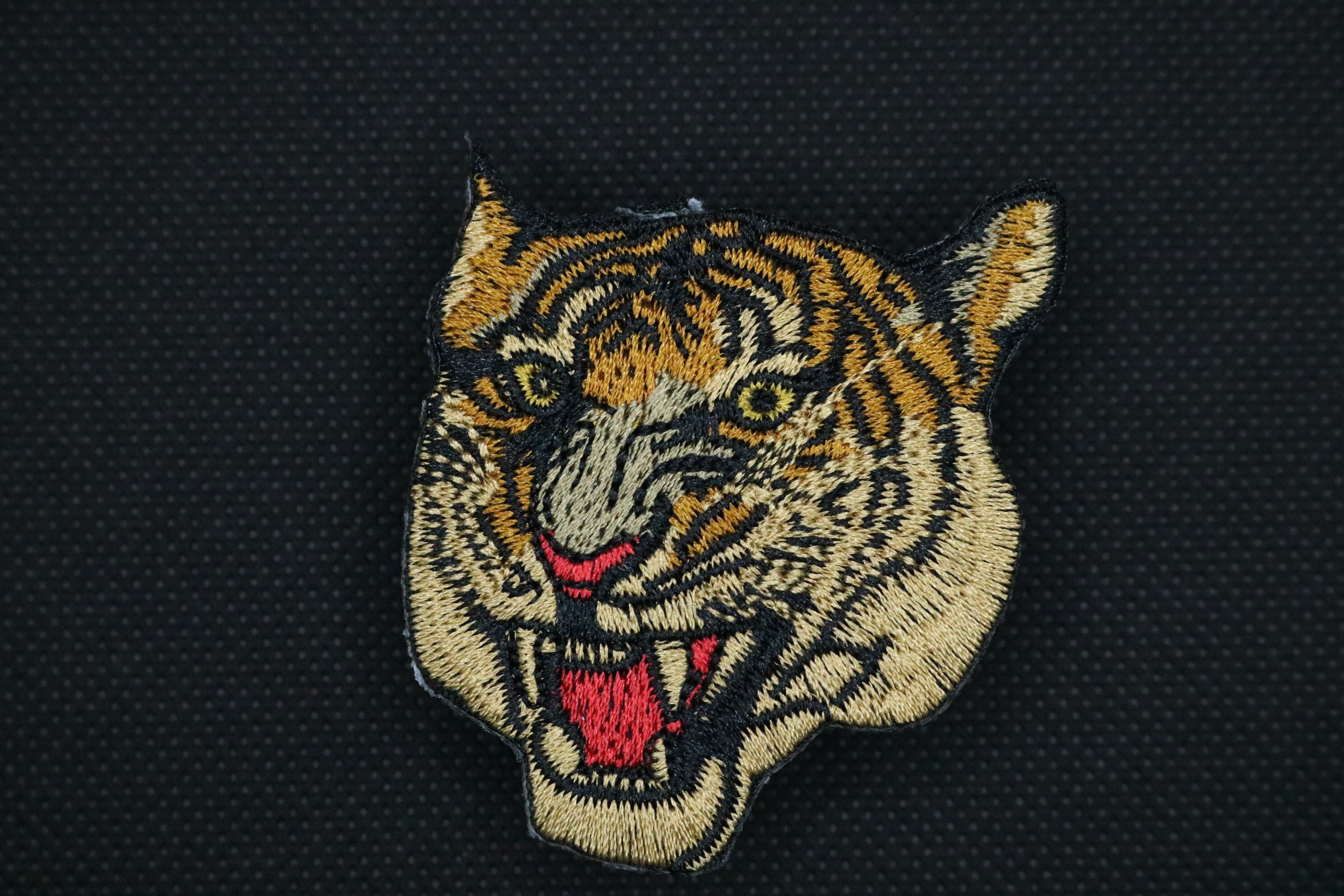 Parche de tigre rugiente hierro en el parche parche bordado | Etsy