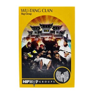 Wu-Tang Classic 1990 Card Design Style | Hip-Hop Trading Card