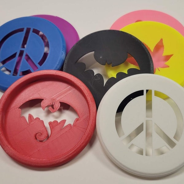 Custom 3D Printed Disc Golf Markers