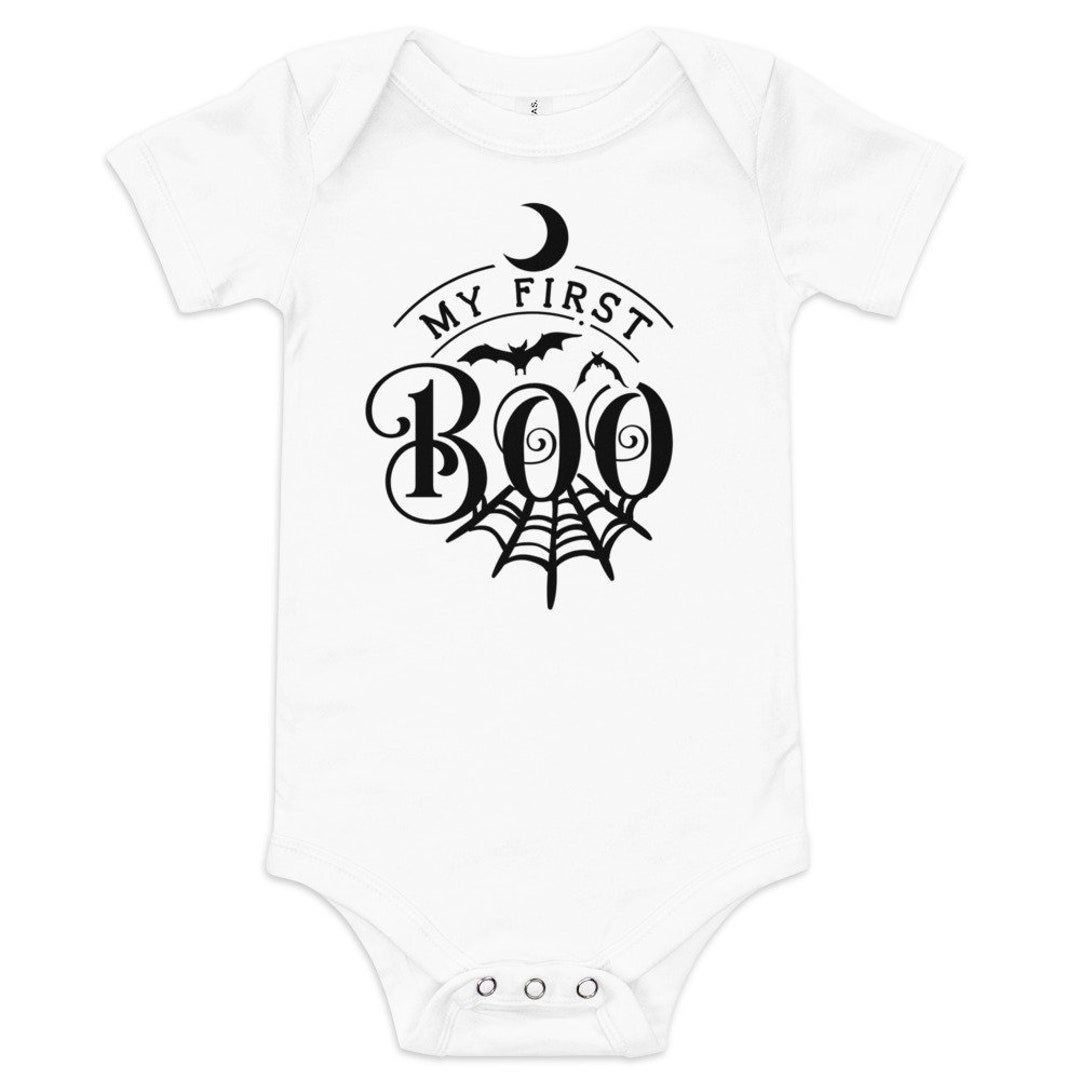 Baby Halloween Boo Onesie One Piece Etsy