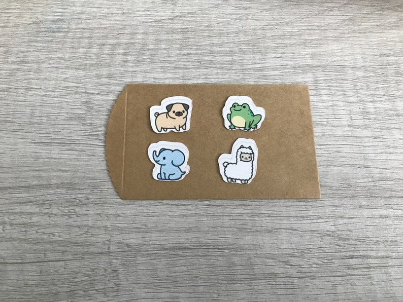 Cute Aesthetic Animal Stickers Etsy