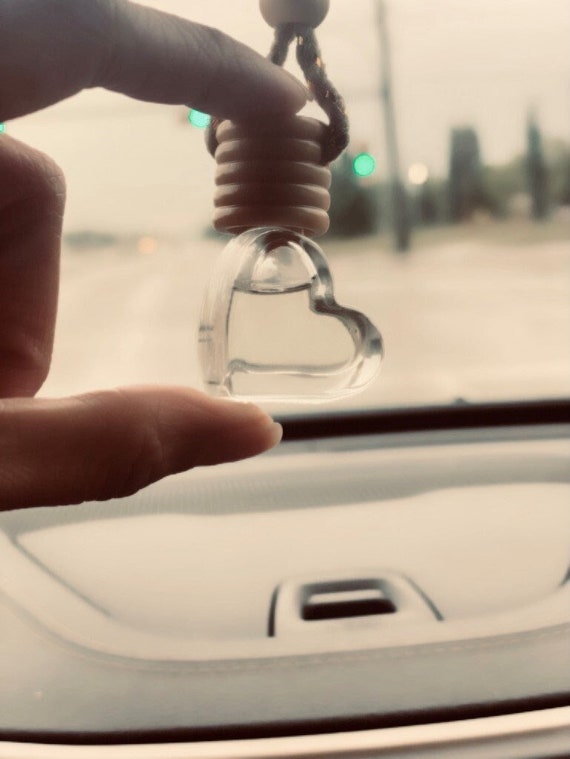 HEART Bottle Boho-chic Oil Diffuser. Essential Oil Car Accessories. Car  Aromatherapy Fragrance Oil. Hanging Car Diffuser. Car Air Freshener. 