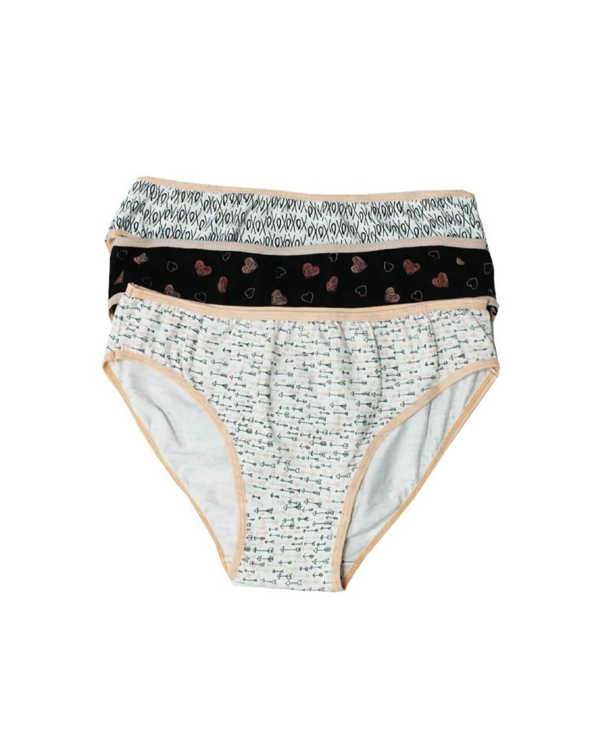 Organic Womens Underwear, Choose Your Print, Low or High Rise Knickers,  Colourful Womens Pants, Funky Womens Undies, Comfy Briefs. 