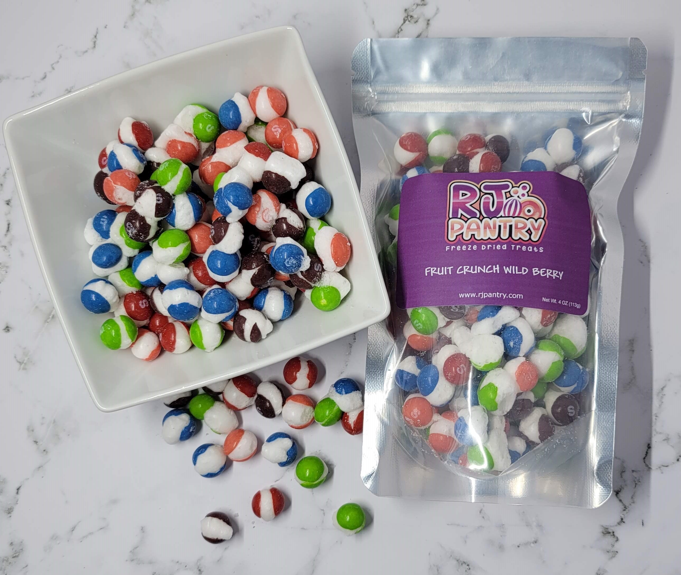 Freeze Dried Skittles Wild berry 4oz Fruit Crunch Etsy