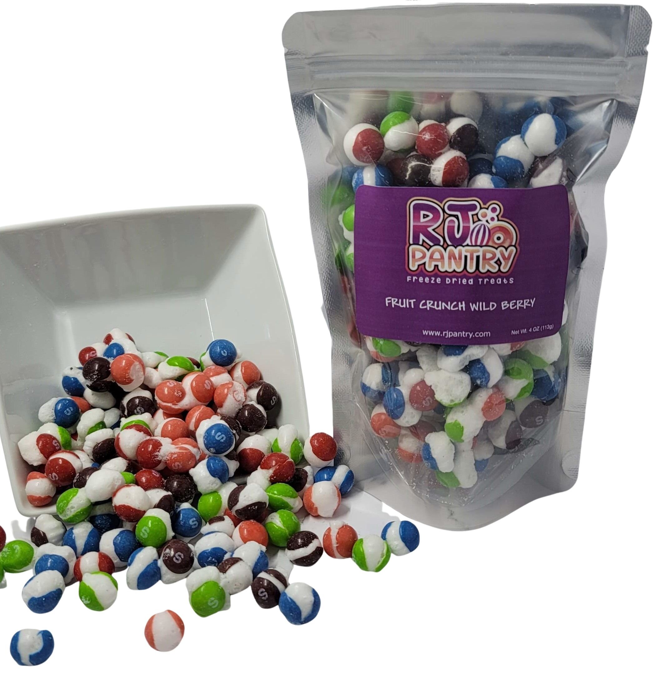 Freeze Dried Skittles Wild berry 4oz Fruit Crunch Etsy