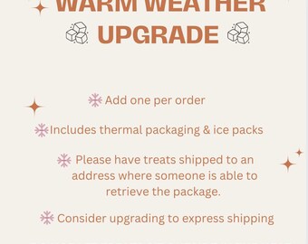Warm Weather  Upgrade