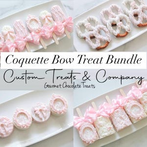 Pink Coquette Bow Bundle - 48 pieces