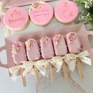Pink Cakesicles