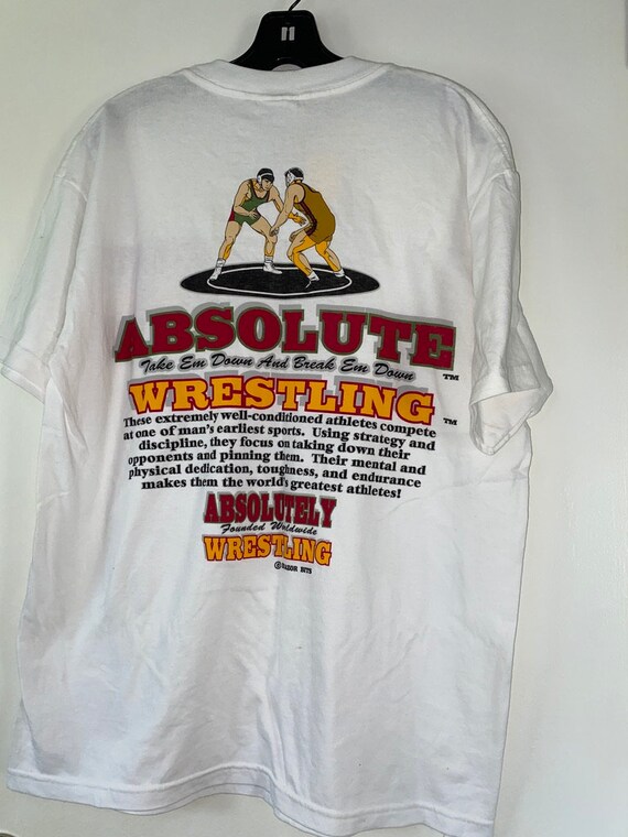 Vintage Absolute Wrestling Tee - image 5