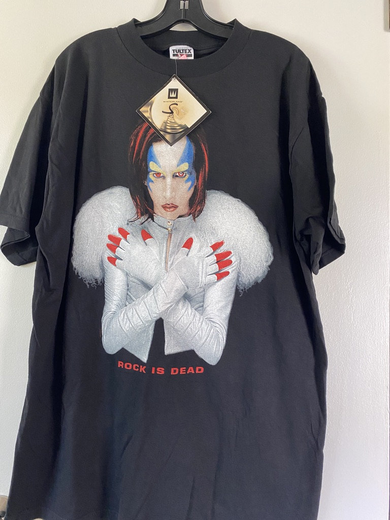MARILYN MANSON Mechanical Animals Tシャツ MARILYN MANSON MECHANICAL ANIMALS BLACK T-SHIRT