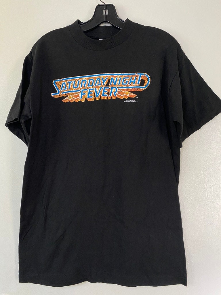 Saturday Night Fever Tee - Etsy Saturday Night Fever Tee - Etsy