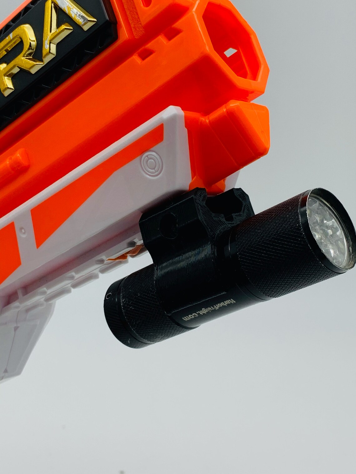 Nerf Gun Flash Flashlight Accessories Holder Rail mount Etsy