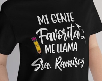 Maestra T-shirt, Spanish teacher gift, Bilingual teacher shirt, latina teacher shirt