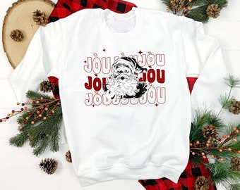 Ho Ho Ho Santa Spanish Funny shirt, Funny Christmas Spanish gift, Vintage christmas Santa Shirt