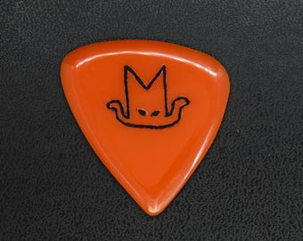 Acrylic Cerberus Raw Cat Pick