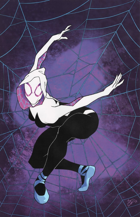 Spider-gwen Aka Ghost Spider | Etsy