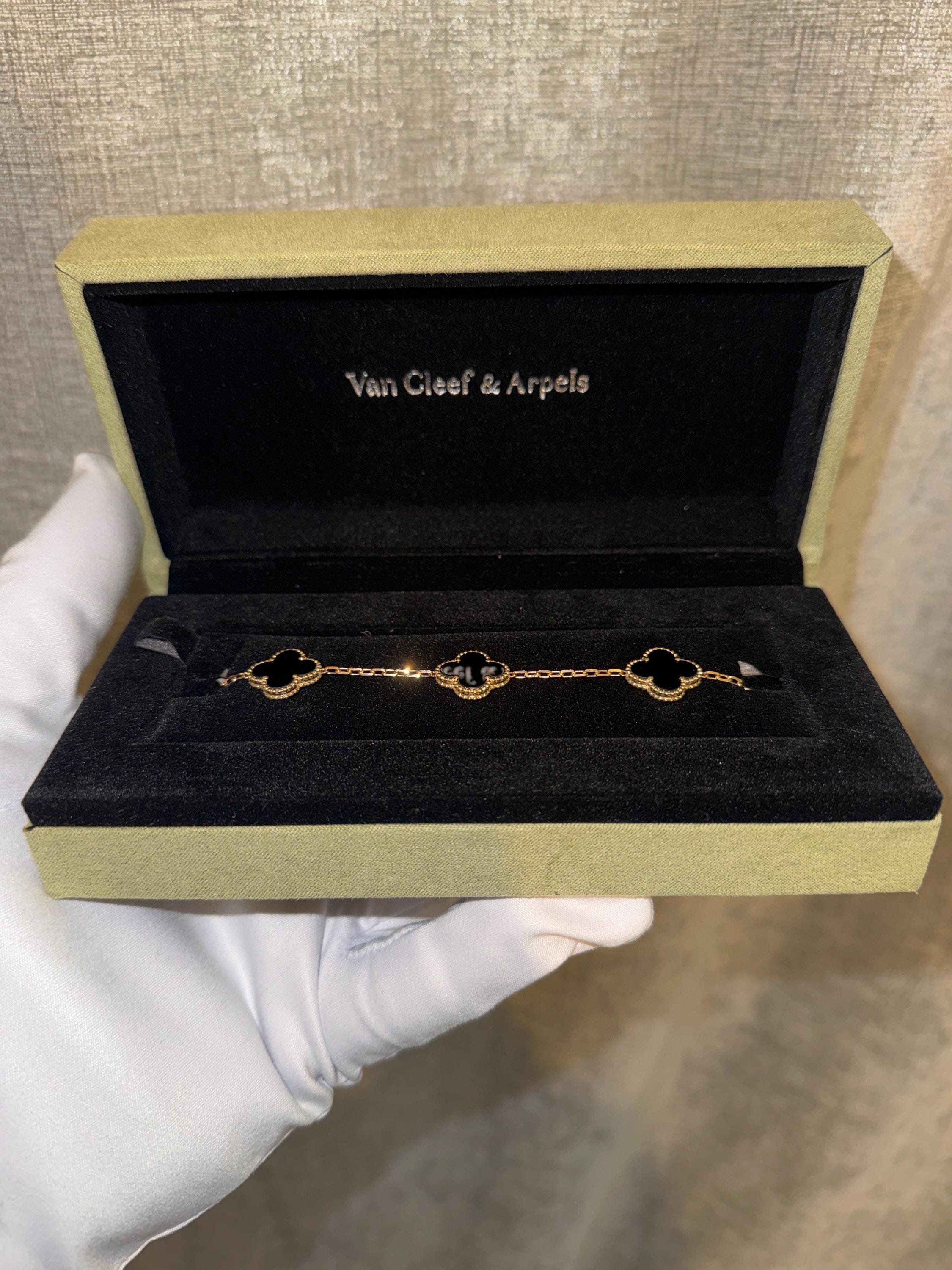 Vintage alhambra bracelet 5 motifs - Etsy 日本