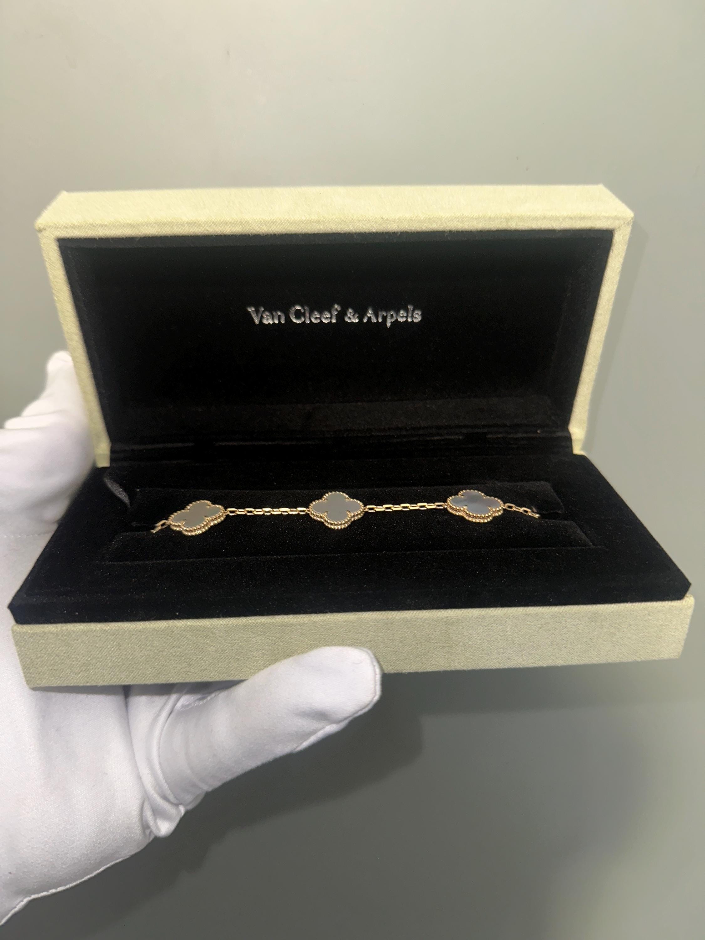 Vintage alhambra bracelet 5 motifs - Etsy 日本