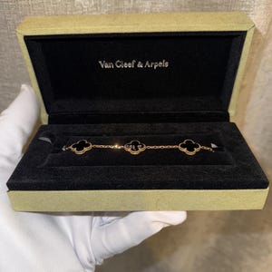 Vintage alhambra bracelet 5 motifs - Etsy 日本