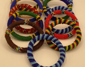 Beautiful multicolored  beaded bracelets