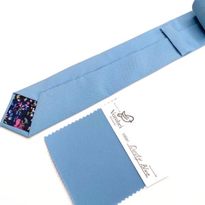 Dusty Blue Tie /  Dusty blue Necktie / Bow Tie / Suspenders / Pocket Square / Kids necktie / Kids bow tie / Groomsmen ties / Wedding tie