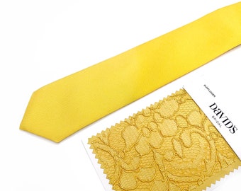 Corbata amarilla / Corbata de girasol / Pajarita / Tirantes / Pañuelo de bolsillo / Corbata de niño / Pajarita de niño