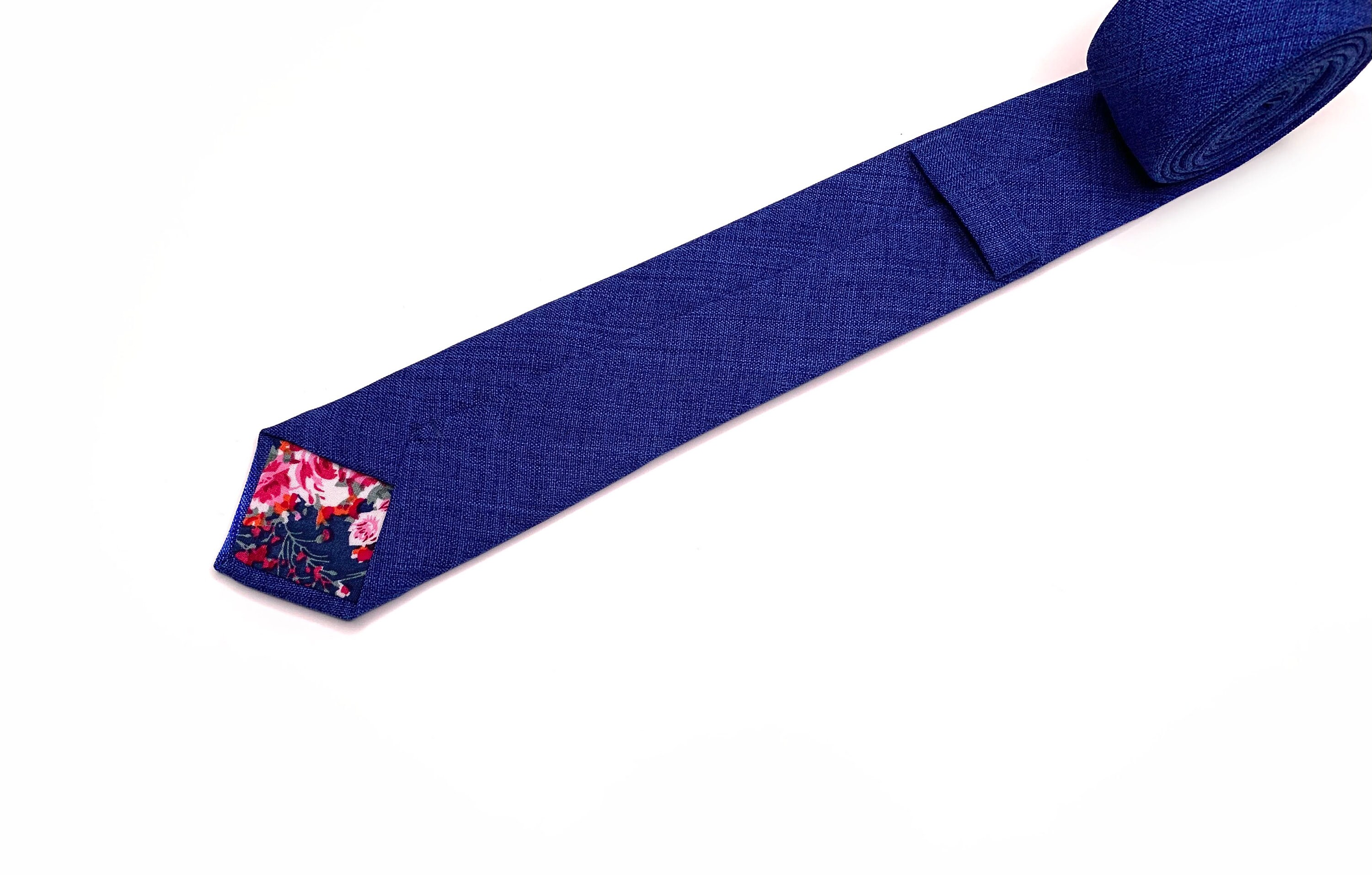 COBALT Tie / Mcobalt Blue Necktie / Bow Tie / Suspenders / Etsy UK