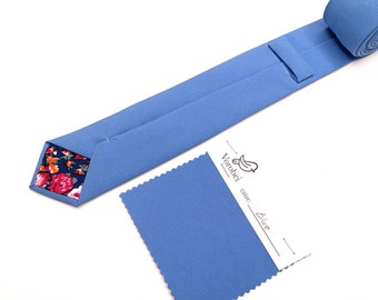 Blue Tie /  Navy blue Necktie / Bow Tie / Suspenders / Pocket Square / Kids necktie / Kids bow tie