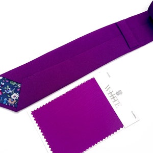 Dark Purple Tie / Cassis Necktie / Bow Tie / Suspenders / Pocket Square / Kids necktie / Kids bow tie / Groomsmen ties / Wedding tie