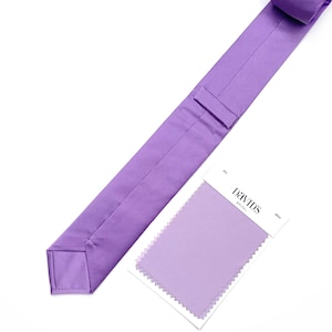 SILK Irisstropdas / stropdas lavendel / stropdas lila / effen stropdas vlinderdas / bretels / pochet / kinderstropdas / stropdas bruidsjonker / bruiloftsstropdas