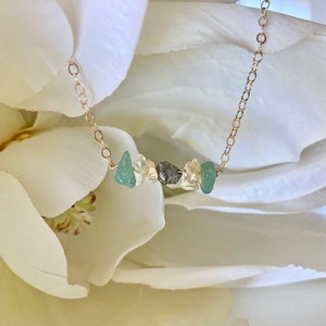 Prosperity Bracelet Abundance Bracelet Success Wealth Bracelet Dainty Gemstone Jewelry Citrine Pyrite Aventurine zdjęcie 8