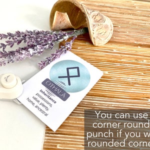 Rune Deck, Printable Rune Cards, Rune Set, Oracle Deck, Oracle Cards ...
