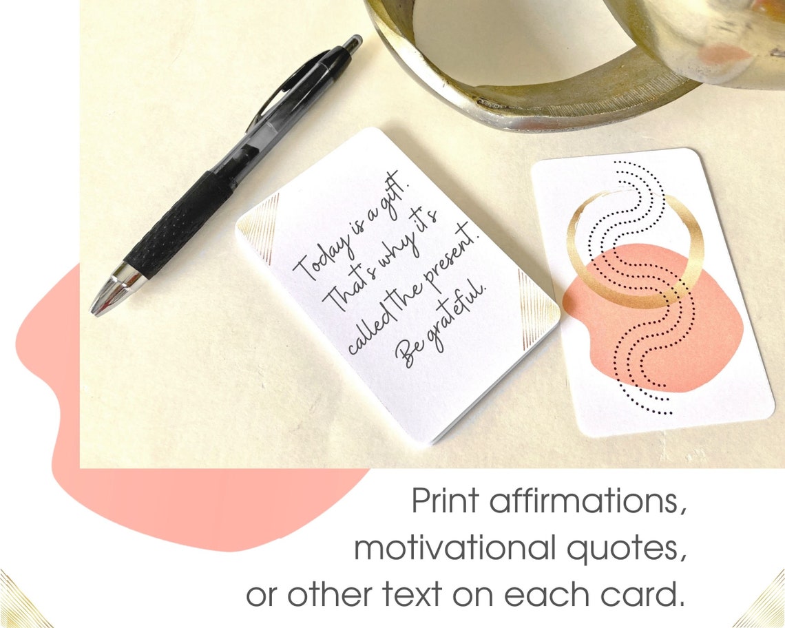 Blank Oracle Deck Blank Oracle Cards Printable Oracle Blank Etsy