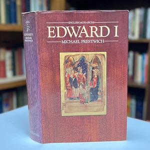Eduardo I de Michael Prestwich, 1989. Libro ilustrado de tapa dura de University of California Press con sobrecubierta original.