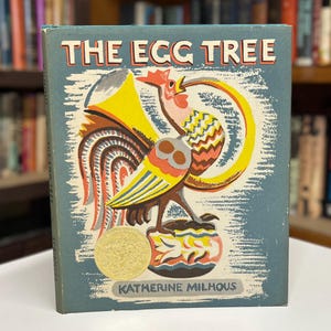 The Egg Tree by Katherine Milhous 1950 Edition Early Printing Illustrated Hardcover Book in Original Dust Jacket