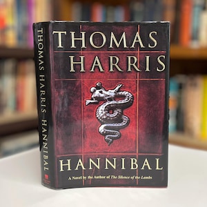 Hannibal by Thomas Harris 1999 First Edition 1st Printing Hardcover Book in Original Dust Jacket (Psychological Horror Novel)