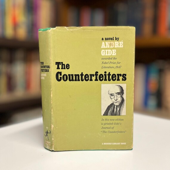 The Counterfeiters by Andre Gide Modern Library #327 Hardcover Book in Original Dust Jacket