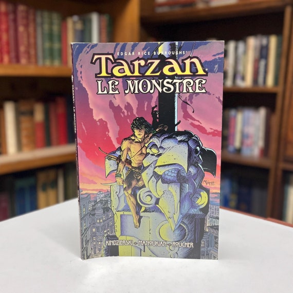 Tarzan Le Monstre 1998 Dark Horse Graphic Novel 1st Edition - Phantom of the Opera, Frankenstein, Dr Jekyll & Mr Hyde - Edgar Rice Burroughs