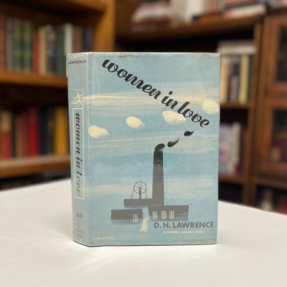 Modern Library #68 Women in Love by D.H. Lawrence 1950 Hardcover Book in Original Dust Jacket
