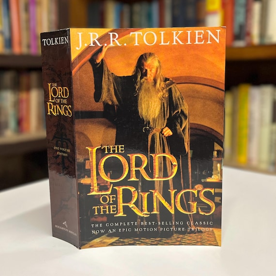 The Lord of the Rings Trilogy by J.R.R. Tolkien One Volume Movie Tie-In Edition 2002 Trade Paperback with Maps