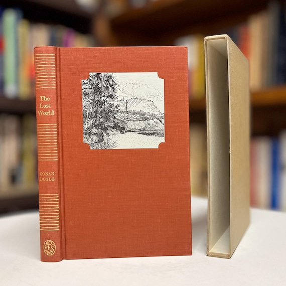 The Lost World by Arthur Conan Doyle 1977 Folio Society Book in Original Slipcase