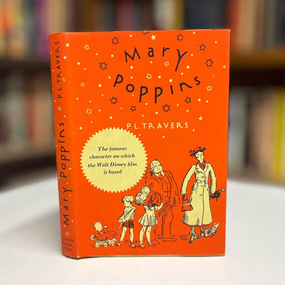 Mary Poppins by P.L. Travers 1962 Edition Illustrated Hardcover Book in Original Dust Jacket
